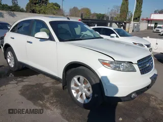 2003 Infiniti FX o Options with VIN JNRAS08U53X100273, listed as a IAAI auction lot 41289258 with 224,053 mi miles and . Bid and sale history available at DreamBid. Image 1.