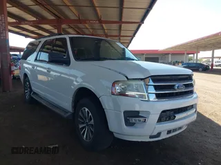 2015 Ford Expedition Max XLT z VIN 1FMJK1HT2FEF40590, wystawiony jako IAAI lot #42636220 z przebiegiem 198 678 mil mil oraz . Historia ofert i sprzedaży dostępna na DreamBid. Obrazek 1.