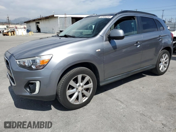 2015 Mitsubishi Outlander Sport SE with VIN 4A4AR4AU8FE014283, listed as a Copart auction lot 52985245 with 61,922 mi miles and Clean Title. Bid and sale history available at carsss.com. Image 1.