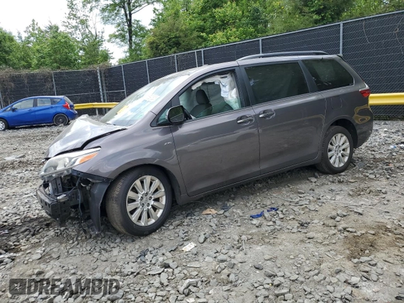 2016 Toyota Sienna Limited с VIN 5TDDK3DC5GS130154, выставлен на аукционе Copart как лот 55903525 с пробегом 71 124 миль миль и Списание • Salvage title. История ставок и продаж доступна на DreamBid. Изображение 1.