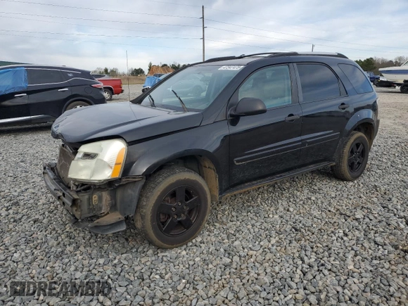 2005 Chevrolet Equinox LS with VIN 2CNDL13F056012030, listed as a Copart auction lot 47347475 with 154,919 mi miles and Salvage Title. Bid and sale history available at carsss.com. Image 1.