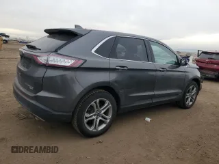 2018 Ford Edge Titanium with VIN 2FMPK4K90JBB07332, listed as a Copart auction lot 82519864 with 94,866 mi miles and Salvage Title. Bid and sale history available at carsss.com. Image 3.