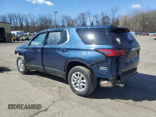 2022 Chevrolet Traverse LS with VIN 1GNEVFKW8NJ193745, listed as a Copart auction lot 50677525 with 41,041 mi miles and Salvage Title. Bid and sale history available at carsss.com. Image 2.
