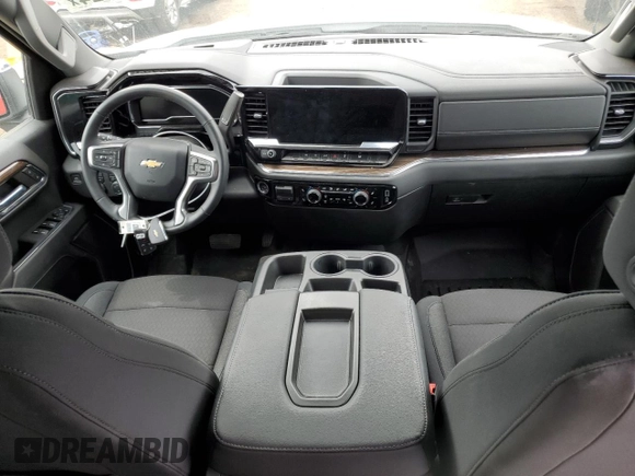 2024 Chevrolet Silverado 1500 LT with VIN 1GCRDDED0RZ176828, listed as a Copart auction lot 68931224 with 11,070 mi miles and Salvage Title. Bid and sale history available at DreamBid. Image 8.