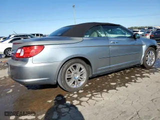 2008 Chrysler Sebring Limited with VIN 1C3LC65M98N193724, listed as a Copart auction lot 75231124 with 186,389 mi miles and Salvage Title. Bid and sale history available at carsss.com. Image 3.