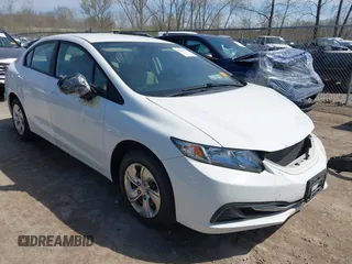 2015 Honda Civic Sedan LX with VIN 19XFB2F50FE238935, listed as a IAAI auction lot 42045674 with 56,553 mi miles. Bid and sale history available at carsss.com. Image 1.