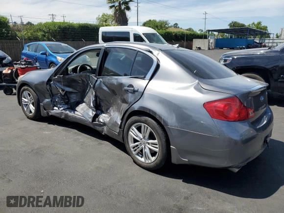 2013 Infiniti G37 Journey with VIN JN1CV6AP3DM710802, listed as a Copart auction lot 54131965 with Not provided miles and Salvage title. Bid and sale history available at DreamBid. Image 2.