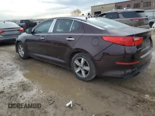 2014 Kia Optima LX with VIN 5XXGM4A7XEG283745, listed as a Copart auction lot 79700374 with 180,030 mi miles and Salvage Title. Bid and sale history available at carsss.com. Image 2.