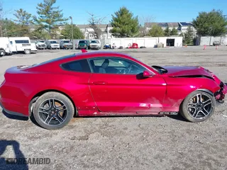 2022 Ford Mustang EcoBoost with VIN 1FA6P8TH8N5136740, listed as a IAAI auction lot 41802219 with 22,887 mi miles. Bid and sale history available at carsss.com. Image 14.