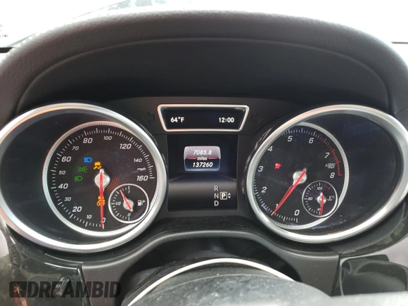 2017 Mercedes-Benz GLS with VIN 4JGDF6EE8HA809335, listed as a Copart auction lot 45687693 with 137,260 mi miles. Bid and sale history available at carsss.com. Image 9.