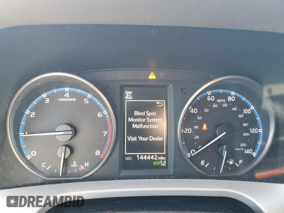 2018 Toyota RAV4 XLE with VIN 2T3WFREV2JW454202, listed as a Copart auction lot 41599855 with 144,442 mi miles and Salvage title. Bid and sale history available at DreamBid. Image 9.