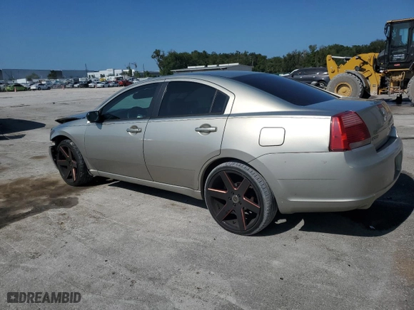2008 Mitsubishi Galant ES with VIN 4A3AB36FX8E010543, listed as a Copart auction lot 72563224 with 203,134 mi miles and Salvage Title. Bid and sale history available at carsss.com. Image 2.