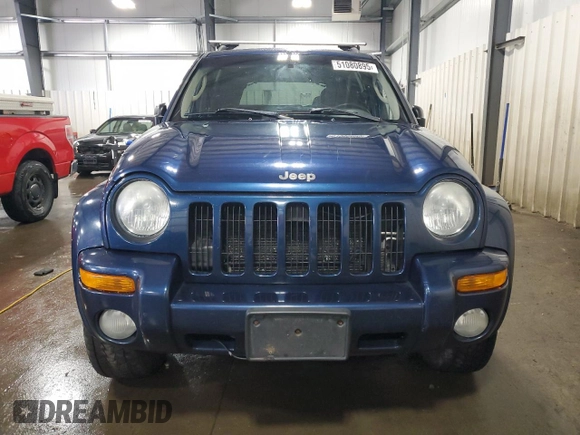 2004 Jeep Liberty Limited z VIN 1J4GL58KX4W101374, wystawiony jako Copart lot #51080895 z przebiegiem 288 747 mil mil oraz Szkoda całkowita • Salvage title. Historia ofert i sprzedaży dostępna na DreamBid. Obrazek 5.
