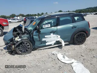 2023 MINI Countryman Cooper S with VIN WMZ83BR01P3P64182, listed as a Copart auction lot 68911704 with 0 mi miles and Salvage Title. Bid and sale history available at carsss.com. Image 1.