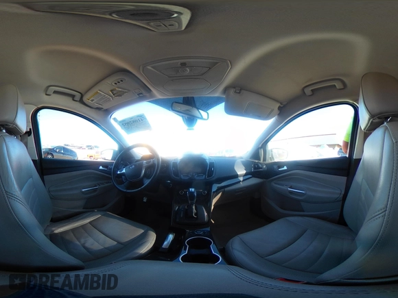 2014 Ford Escape Titanium with VIN 1FMCU0JX7EUC59643, listed as a IAAI auction lot 41082952 with 143,899 mi miles. Bid and sale history available at carsss.com. Image 19.