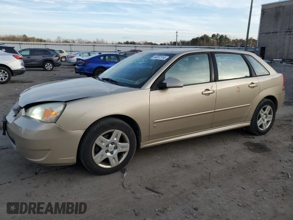 2007 Chevrolet Malibu Maxx LT with VIN 1G1ZT68NX7F230291, listed as a Copart auction lot 84897314 with 235,697 mi miles and Salvage Title. Bid and sale history available at carsss.com. Image 1.