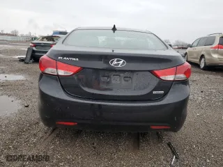 2012 Hyundai Elantra Limited with VIN KMHDH4AEXCU309723, listed as a Copart auction lot 50999765 with 126,030 mi miles and Salvage Title. Bid and sale history available at carsss.com. Image 6.