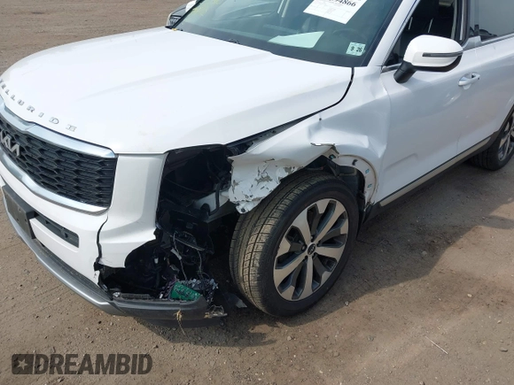 2022 Kia Telluride S с VIN 5XYP6DHC9NG218605, выставлен на аукционе IAAI как лот 42394866 с пробегом 55 087 миль миль и . История ставок и продаж доступна на DreamBid. Изображение 6.