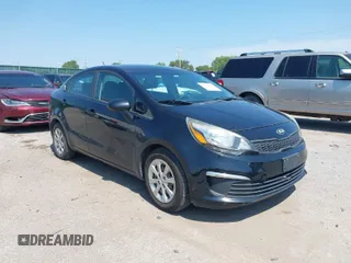 2017 Kia Rio LX with VIN KNADM4A34H6108231, listed as a IAAI auction lot 40194039 with 100,773 mi miles. Bid and sale history available at carsss.com. Image 1.