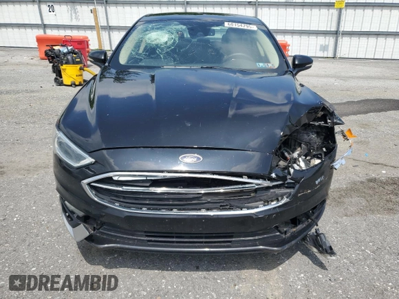2017 Ford Fusion Hybrid SE with VIN 3FA6P0LU1HR151323, listed as a Copart auction lot 60154795 with Not provided miles and Salvage title. Bid and sale history available at DreamBid. Image 5.