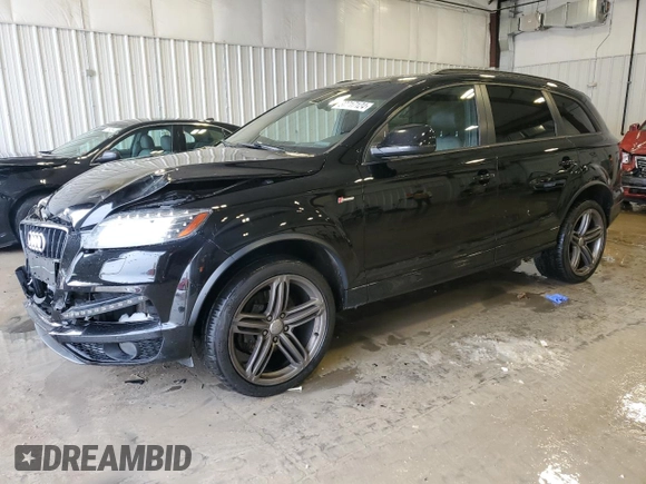 2015 Audi Q7 3.0T S line Prestige with VIN WA1DGBFE9FD023641, listed as a Copart auction lot 37717124 with 106,529 mi miles. Bid and sale history available at carsss.com. Image 1.
