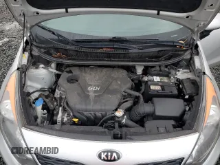 2014 Kia Rio EX with VIN KNADN5A35E6417270, listed as a Copart auction lot 80914984 with 53,932 mi miles and Salvage Title. Bid and sale history available at carsss.com. Image 12.