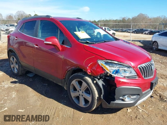 2015 Buick Encore Convenience with VIN KL4CJFSB7FB170200, listed as a IAAI auction lot 41565023 with 121,755 mi miles. Bid and sale history available at carsss.com. Image 1.