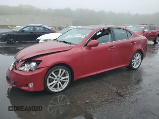 2006 Lexus IS 250 with VIN JTHBK262X65013954, listed as a Copart auction lot 55437155 with 158,395 mi miles and Clean Title. Bid and sale history available at DreamBid. Image 1.