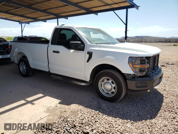 2024 Ford F-150 XL z VIN 1FTMF1KP0RKF56245, wystawiony jako Copart lot #58998925 z przebiegiem 3 007 mil mil oraz Szkoda całkowita • Salvage title. Historia ofert i sprzedaży dostępna na DreamBid. Obrazek 4.