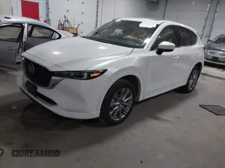 2024 Mazda CX-5 2.5 S Premium Package with VIN JM3KFBDM0R0387539, listed as a IAAI auction lot 41398347 with 8,444 mi miles. Bid and sale history available at carsss.com. Image 2.