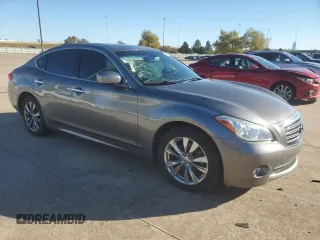 2012 Infiniti M37 with VIN JN1BY1AP5CM330042, listed as a Copart auction lot 79063354 with 63,148 mi miles and Salvage Title. Bid and sale history available at carsss.com. Image 4.