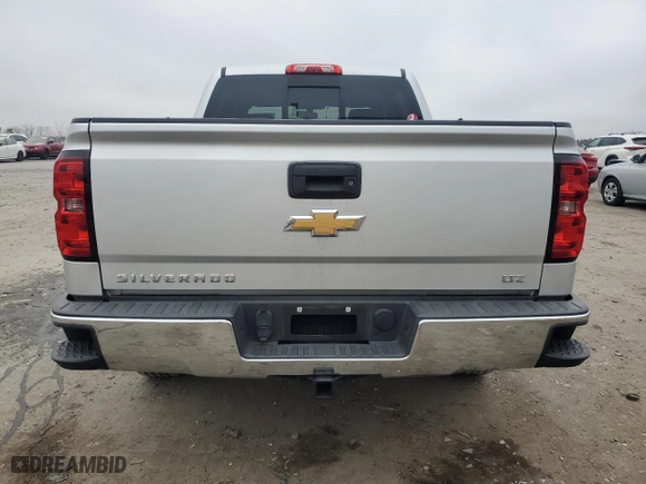2015 Chevrolet Silverado 1500 LTZ with VIN 3GCPCSEC5FG518775, listed as a Copart auction lot 49001695 with 59,100 mi miles and Salvage Title. Bid and sale history available at carsss.com. Image 6.