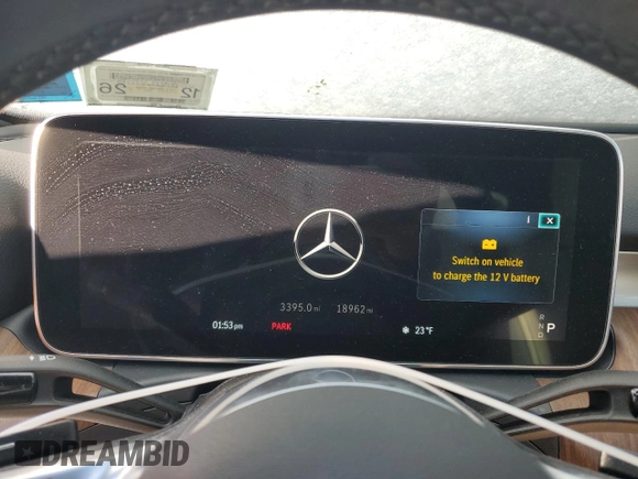 2023 Mercedes-Benz C 300 with VIN W1KAF4HB6PR141621, listed as a Copart auction lot 89319875 with 18,962 mi miles and Salvage Title. Bid and sale history available at DreamBid. Image 9.