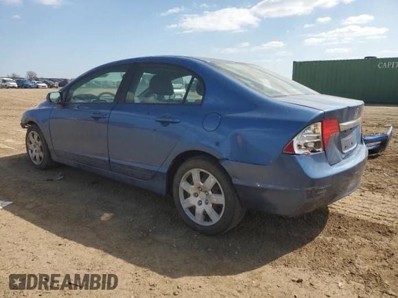 2009 Honda Civic LX z VIN 1HGFA16549L003528, wystawiony jako Copart lot #52545865 z przebiegiem 162 572 mil mil oraz Szkoda całkowita • Salvage title. Historia ofert i sprzedaży dostępna na DreamBid. Obrazek 2.