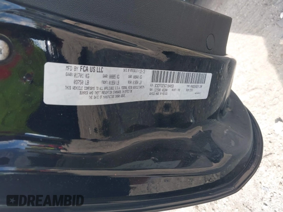 2016 FIAT 500e with VIN 3C3CFFGE5GT184059, listed as a IAAI auction lot 40993349 with 47,833 mi miles and . Bid and sale history available at DreamBid. Image 9.