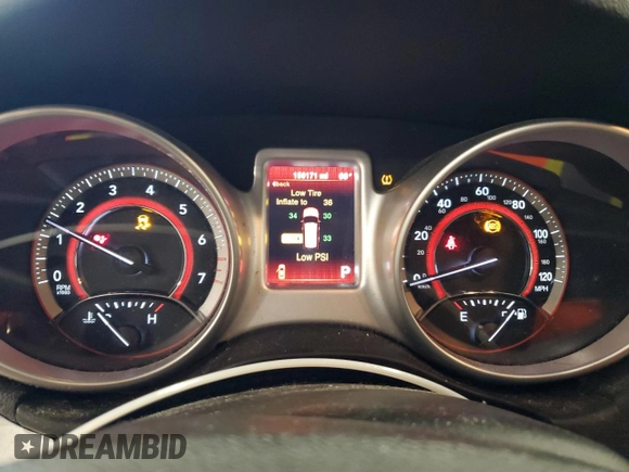 2014 Dodge Journey SXT with VIN 3C4PDCBG8ET210693, listed as a Copart auction lot 55992465 with 156,171 mi miles and Clean Title. Bid and sale history available at DreamBid. Image 9.