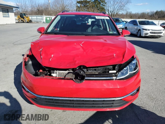 2019 Volkswagen Golf S z VIN 3VWY57AUXKM509184, wystawiony jako Copart lot #43741345 z przebiegiem 34 145 mil mil oraz Szkoda całkowita • Salvage title. Historia ofert i sprzedaży dostępna na DreamBid. Obrazek 5.