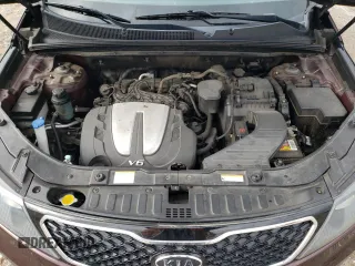 2012 Kia Sorento SX with VIN 5XYKWDA24CG283533, listed as a Copart auction lot 50073615 with 136,445 mi miles and Salvage Title. Bid and sale history available at carsss.com. Image 12.