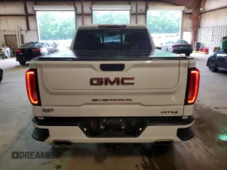 2022 GMC Sierra 1500 AT4 with VIN 3GTP9EEL4NG146800, listed as a Copart auction lot 55836695 with 71,766 mi miles and Salvage title. Bid and sale history available at DreamBid. Image 6.