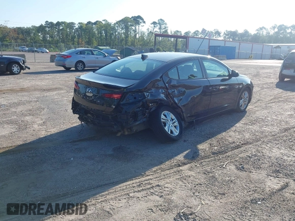 2020 Hyundai Elantra SEL with VIN 5NPD84LFXLH547463, listed as a IAAI auction lot 42589073 with 72,554 mi miles and . Bid and sale history available at DreamBid. Image 4.
