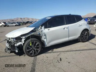 2021 Toyota Corolla Hatchback XSE with VIN JTNC4MBE4M3140666, listed as a Copart auction lot 75872214 with 56,456 mi miles and Salvage Title. Bid and sale history available at carsss.com. Image 1.