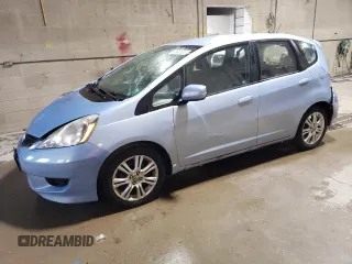 2009 Honda Fit Sport with VIN JHMGE88489S053552, listed as a Copart auction lot 50840555 with 118,767 mi miles and Salvage Title. Bid and sale history available at carsss.com. Image 1.