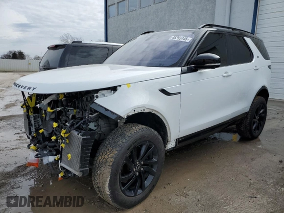 2021 Land Rover Discovery z VIN SALRT4RU1M2452716, wystawiony jako Copart lot #45292445 z przebiegiem 25 647 mil mil oraz Szkoda całkowita • Salvage title. Historia ofert i sprzedaży dostępna na DreamBid. Obrazek 1.