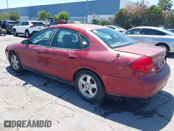 2003 Ford Taurus SES Standard with VIN 1FAFP55243G191713, listed as a IAAI auction lot 42145771 with 232,282 mi miles. Bid and sale history available at carsss.com. Image 3.