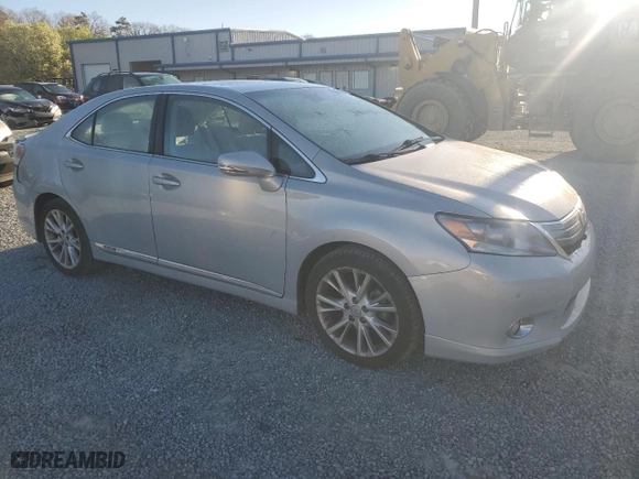 2010 Lexus HS 250h with VIN JTHBB1BA5A2020554, listed as a Copart auction lot 49642045 with 143,210 mi miles and Salvage Title. Bid and sale history available at carsss.com. Image 4.