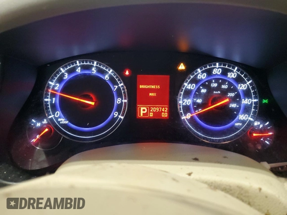 2010 Infiniti EX Journey с VIN JN1AJ0HRXAM754573, выставлен на аукционе Copart как лот 45659675 с пробегом 209 742 миль миль и На запчасти • Non repairable. История ставок и продаж доступна на DreamBid. Изображение 9.