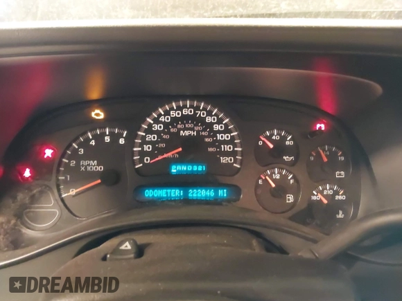 2003 Chevrolet Avalanche with VIN 3GNEC13T33G258707, listed as a IAAI auction lot 41911535 with 222,046 mi miles and . Bid and sale history available at DreamBid. Image 7.