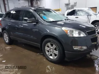 2011 Chevrolet Traverse 1LT with VIN 1GNKVGED2BJ379862, listed as a IAAI auction lot 41958240 with 147,257 mi miles and . Bid and sale history available at DreamBid. Image 1.