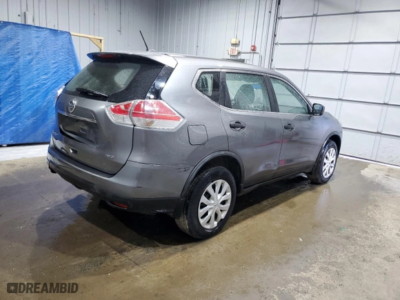 2016 Nissan Rogue S with VIN JN8AT2MV1GW133553, listed as a Copart auction lot 49231645 with 188,530 mi miles and Salvage Title. Bid and sale history available at carsss.com. Image 3.