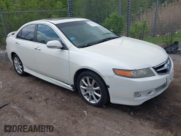 2007 Acura TSX Navi with VIN JH4CL96917C014592, listed as a IAAI auction lot 42254509 with 188,989 mi miles and . Bid and sale history available at DreamBid. Image 1.